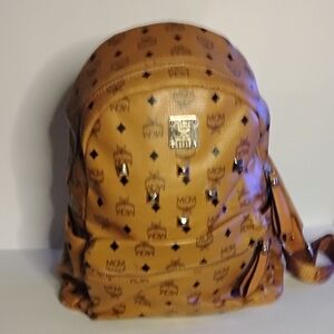 MCM Cognac Backpack(Updated Photos)
